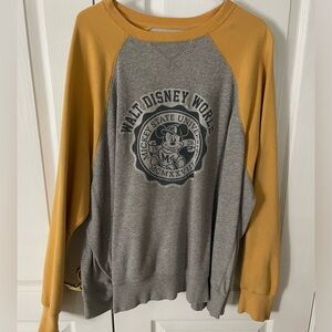 Vintage style Mickey Mouse baseball crewneck